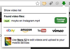 Download Instagram videos with Chrome